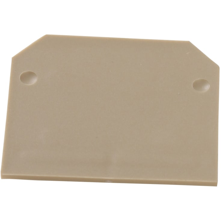 Weidmüller AP SAK endeplade i beige til 2,5 mm²