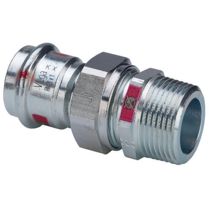 Viega Prestabo forzinket forskruning t/varmeanlæg 15 mm x 1/2"