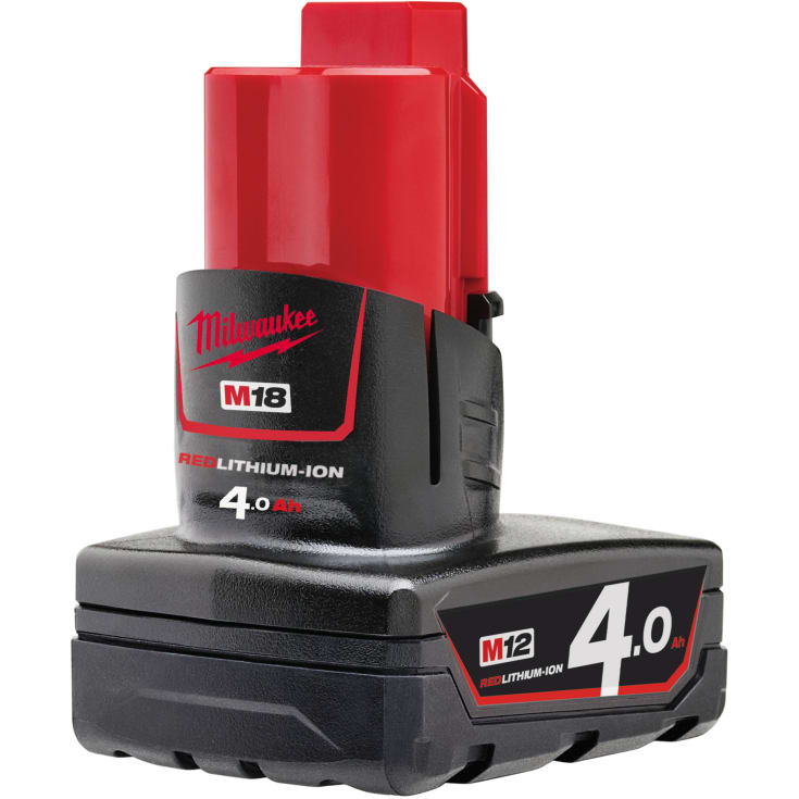 Milwaukee M12 Red Lithium-batteri, 12V/4,0 Ah
