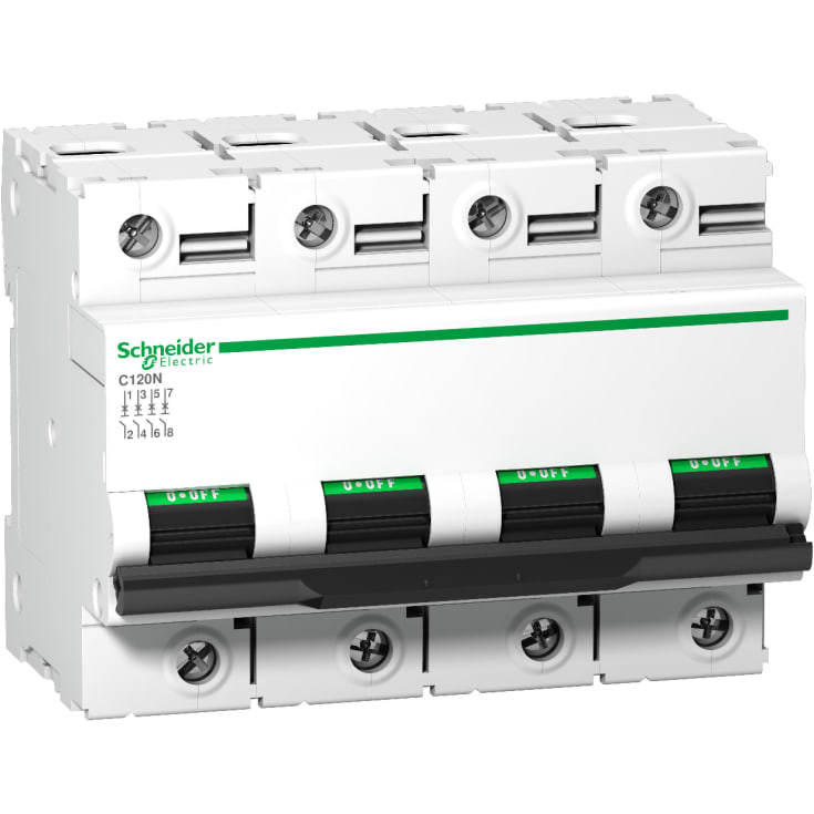 Automatsikring C120N C 4P 125A 10kA