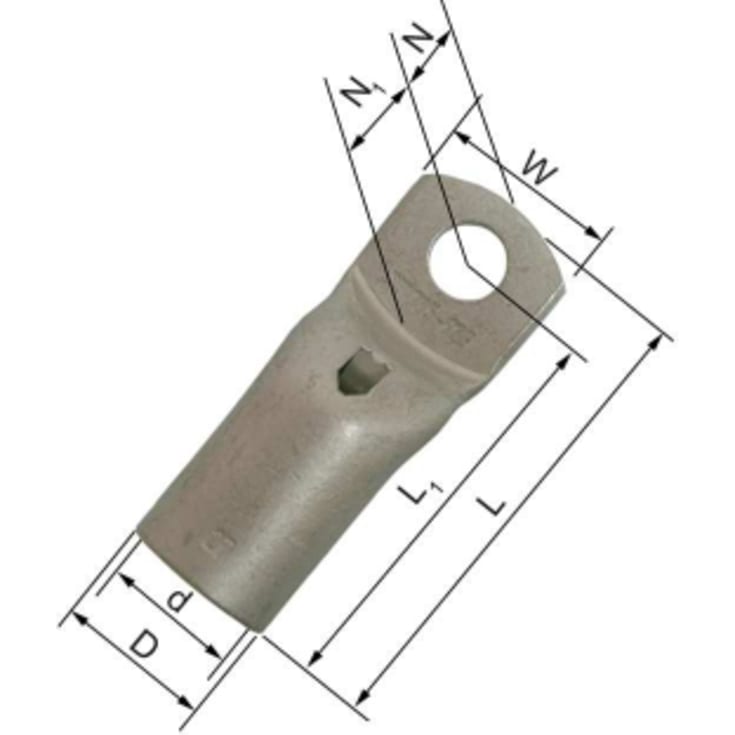 25 stk Kabelsko CU KRFN150-10 M10