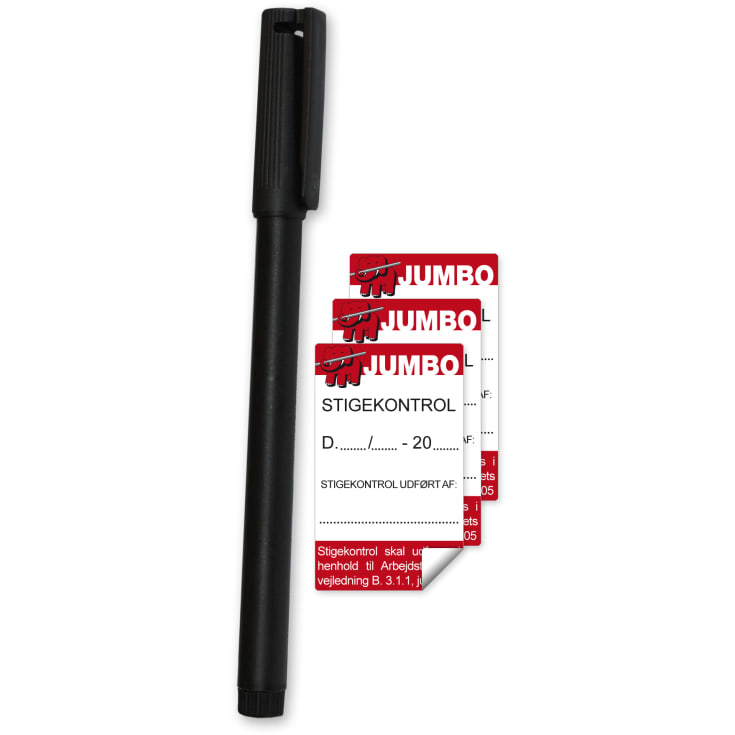 JUMBO stigekontrolldekaler