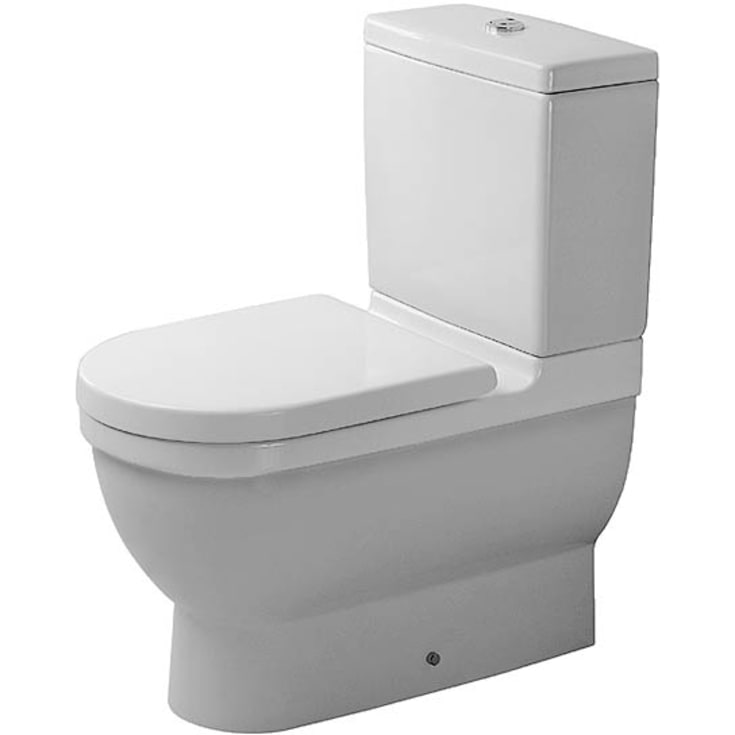 Duravit Starck 3 toalettkum m/P-lås uten sisterne, hvit