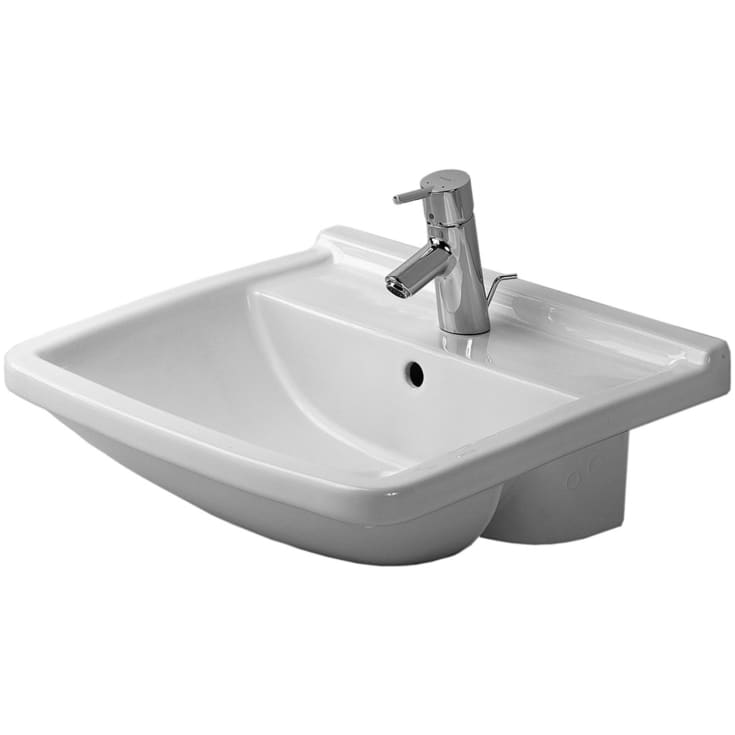 Duravit Starck 3 håndvask, 55x46 cm, hvid