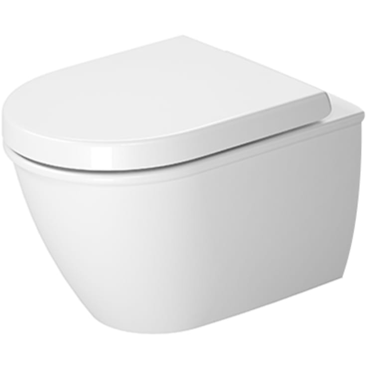 Duravit Darling New væghængt toilet, uden skyllekant, rengøringsvenlig, hvid