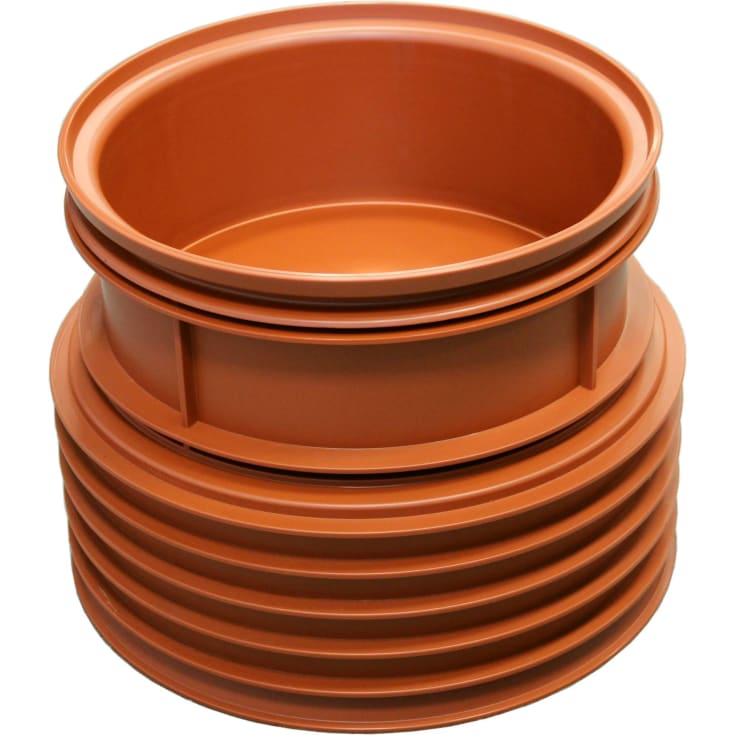Kaczmarek K2 DN200 PP plugg/endehylse, universal, uten gummiring