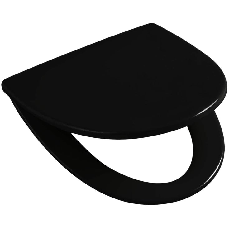 Ifö Sign toalettsete, soft close, avtagbar, sort