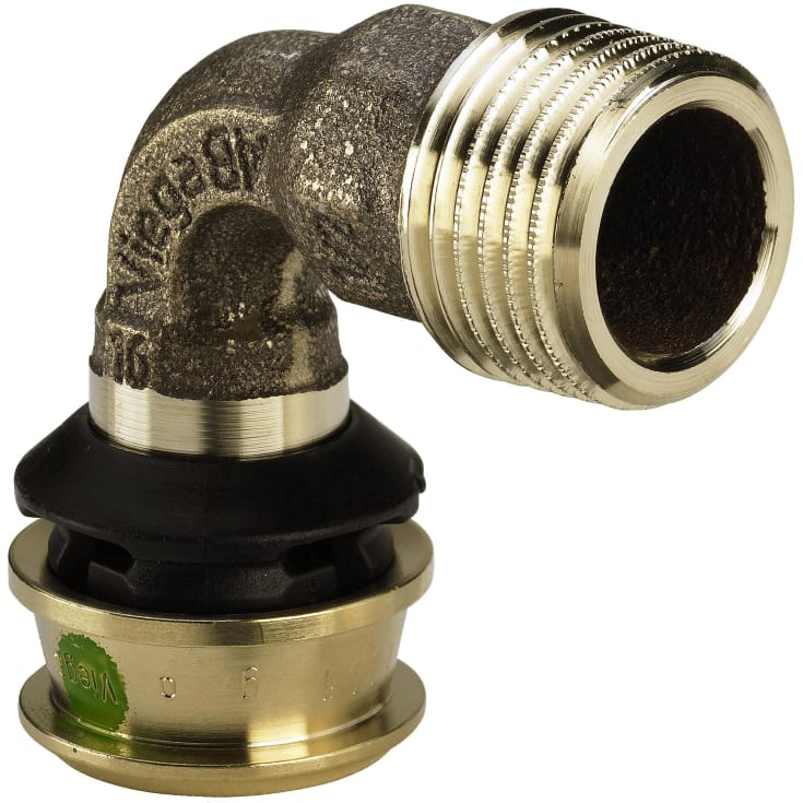 25 mm x 3/4" Vinkel med SC nippel Raxofix