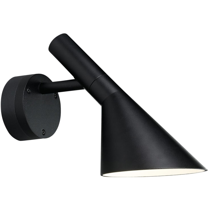 Louis Poulsen AJ 50 vägglampa utomhus, svart