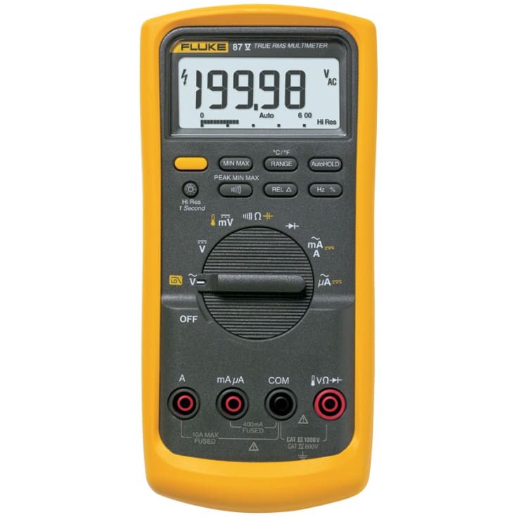 Multimeter 87 V sann RMS industrielt
