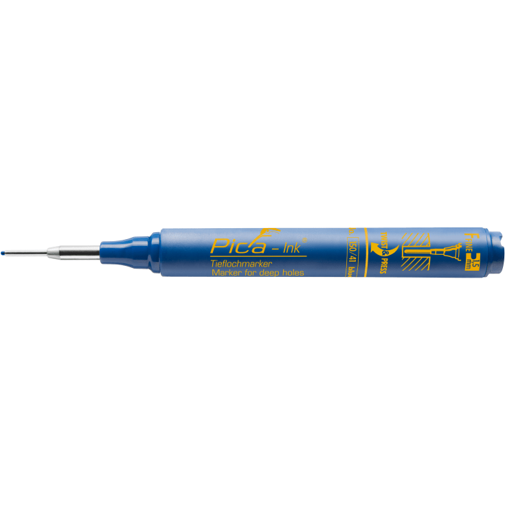 Pica Ink dybhulsmarker, blå