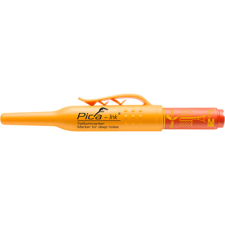 Pica Ink vandfast dybhuls marker - rød