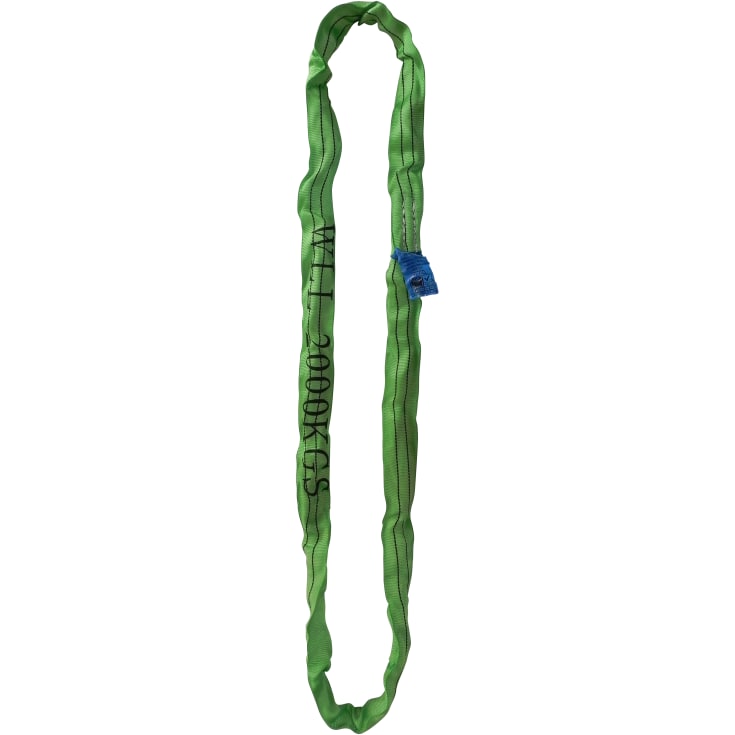 Rundsling grøn, 2 ton, 4/2 m