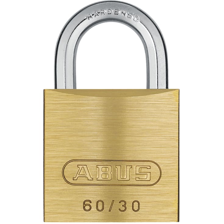 Abus 60/30 hængelås, messing