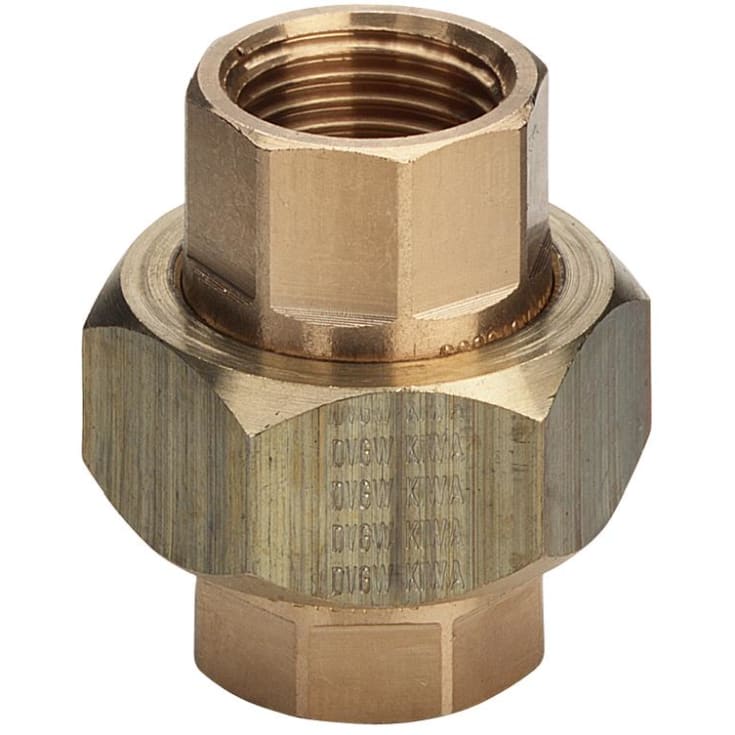 3/4" Forskruning muffe/muffe Rødgods Silicium Bronze