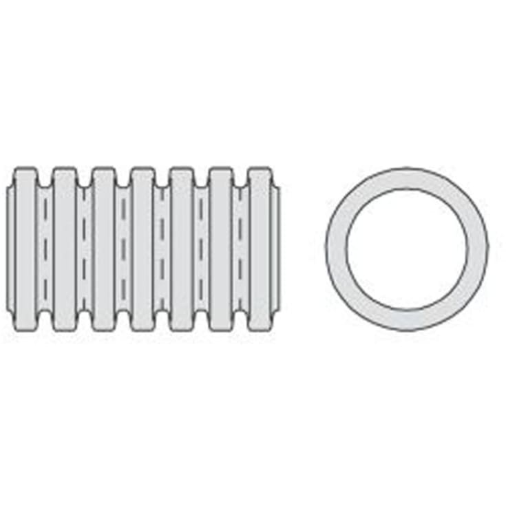 100 meter Eurodrain PE drænrør 100 mm, sort