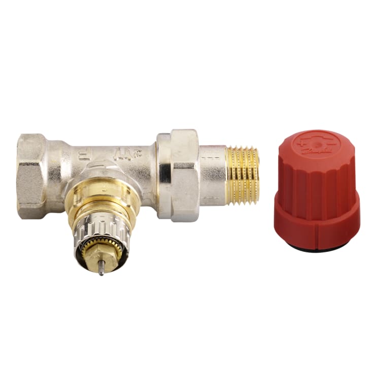Danfoss RA-N radiatorventil, rak, 1/2"