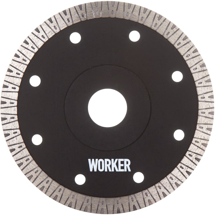 AC supertynd diamantklinge, 125/22,2 mm