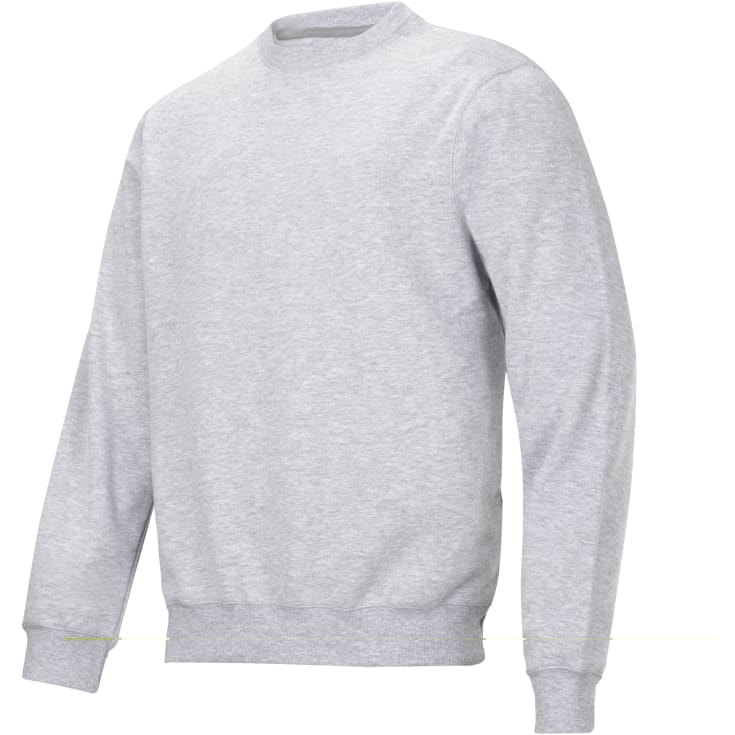 Snickers sweatshirt, 2810 grå, str. 2XL