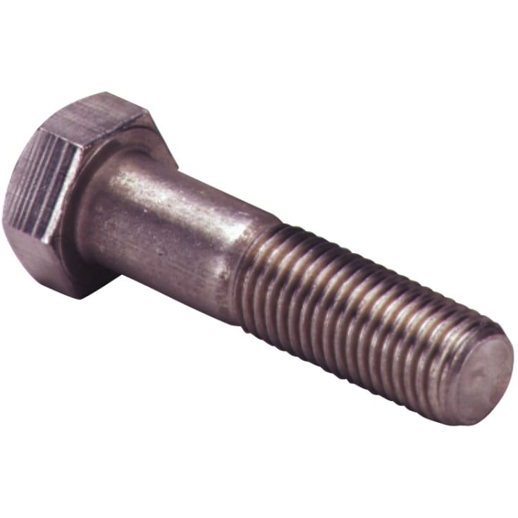 Stålbolt M12 x 50 mm, A4, DIN 931, sekskant
