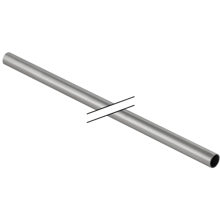 6 meter 12 mm Geberit Mapress rustfri syrefast rør 6 meter - nikkelholdigt rør