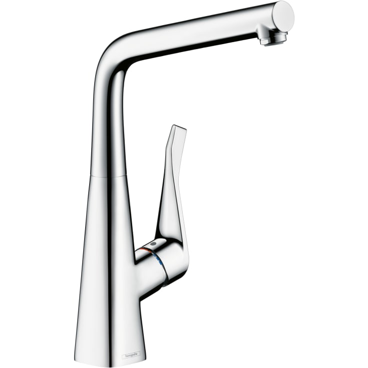 Hansgrohe Metris M71 320 kjøkkenarmatur, børstet stål
