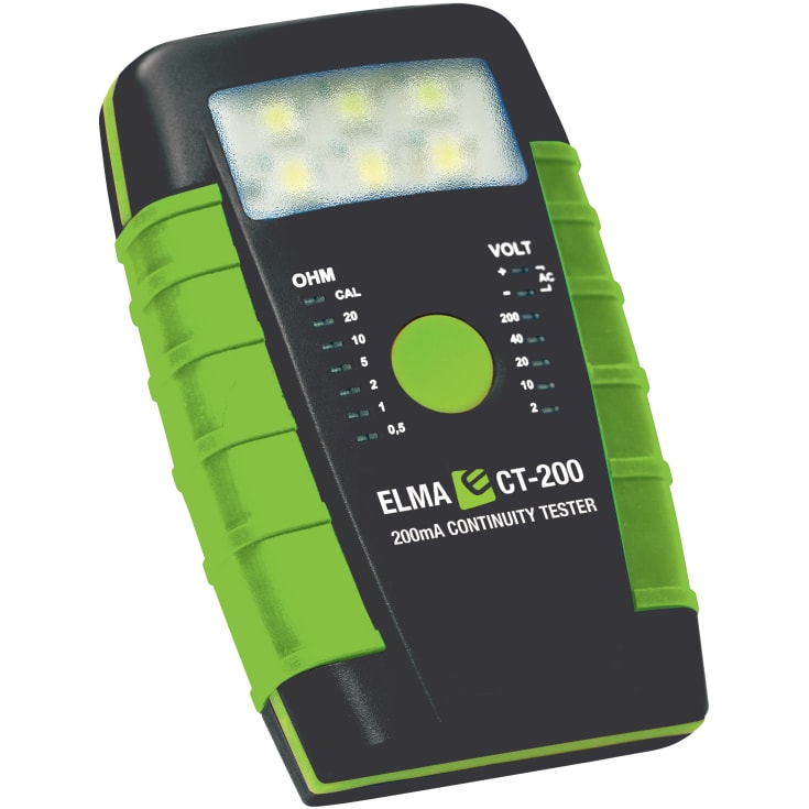 Kontinuitetstester Elma CT200 Tester med 200mA