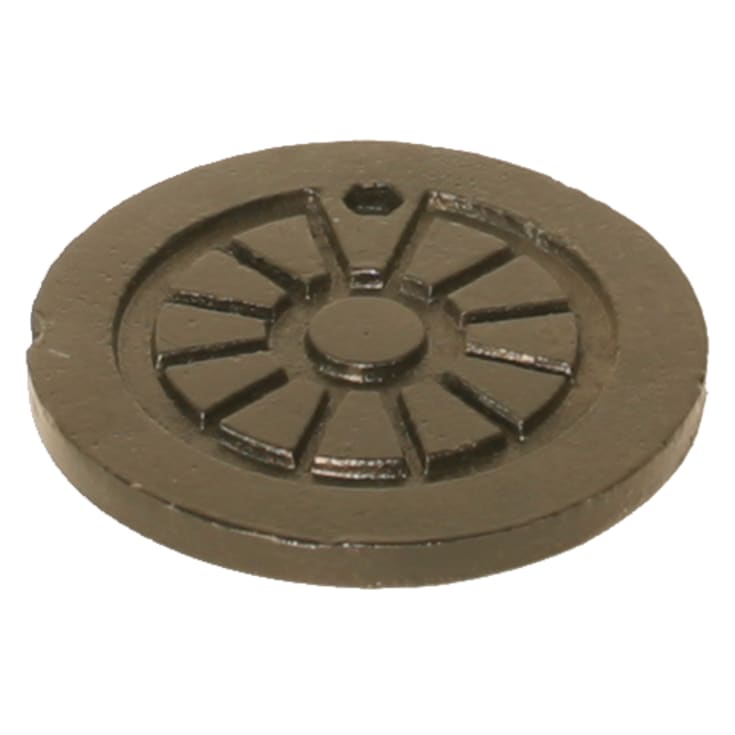 Duco 160 mm deksel for rørbrønnramme, 2,5 t, GG