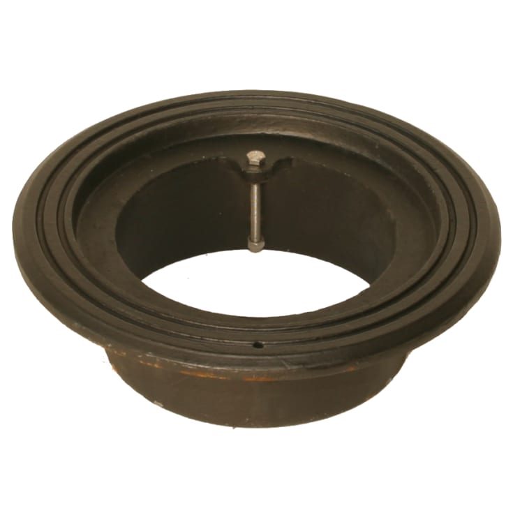 Duco 200 mm rørkumramme uten rist/lokk, rund, GG