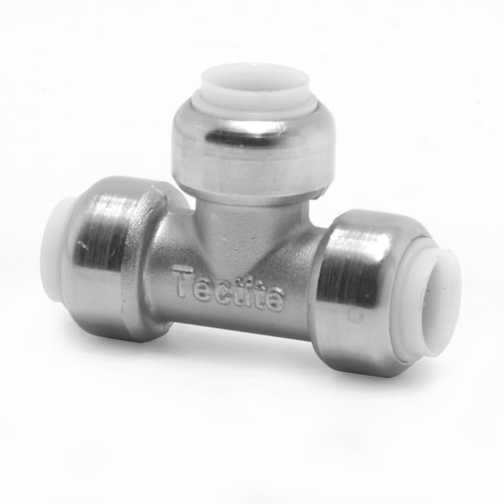 Tectite t-skjorte 15 mm krom