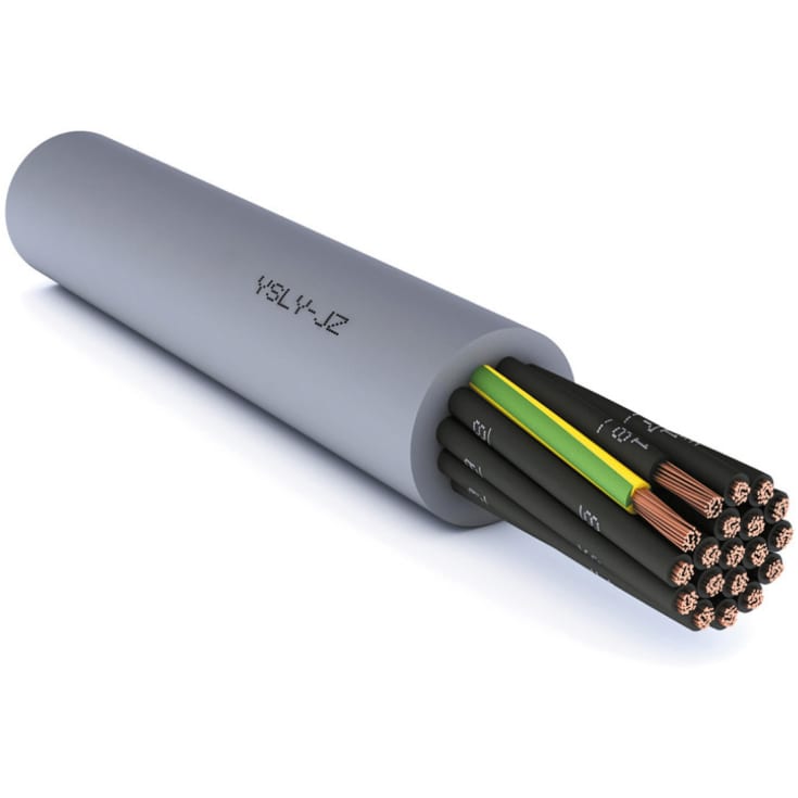 Styrekabel YSLY-JZ 7G0,75mm² uskærmet