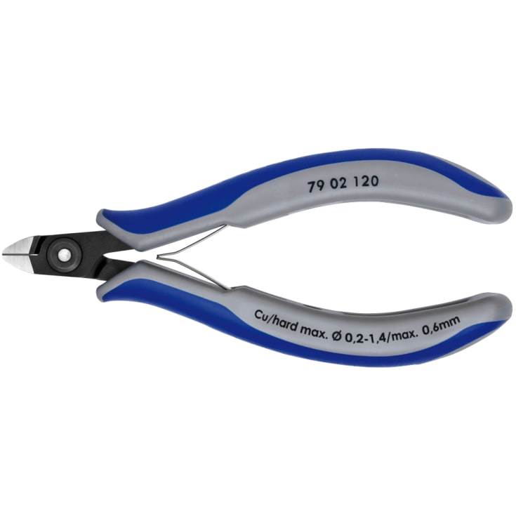 KNIPEX præcisions-elektronik-skævbider, mini hoved