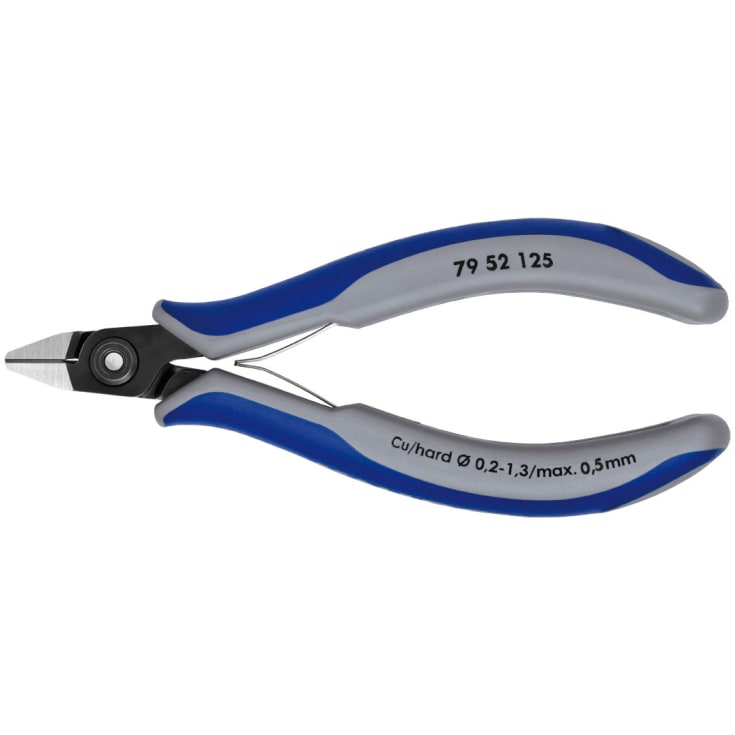 KNIPEX presisjonselektronikktang, spisset hode, wireklemme