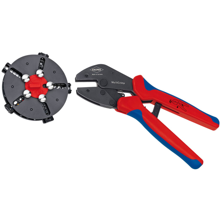 Knipex Multi Crimping Tång 250 mm - 5 utbytbara skär