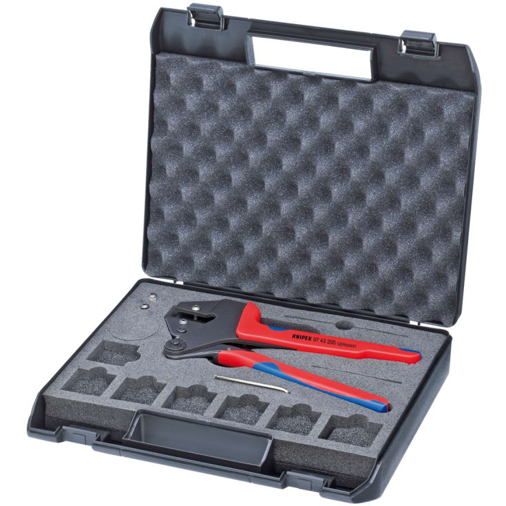 KNIPEX crimp system tang for utskiftbare crimp innsatser