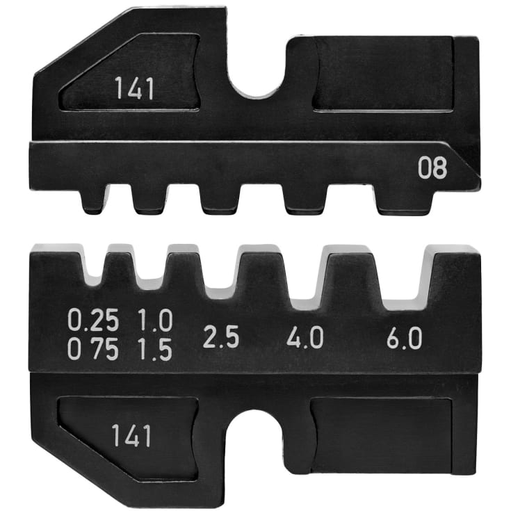 KNIPEX krympeinnsats for kabelgjennomføringer, 0,25 - 6,0 mm²