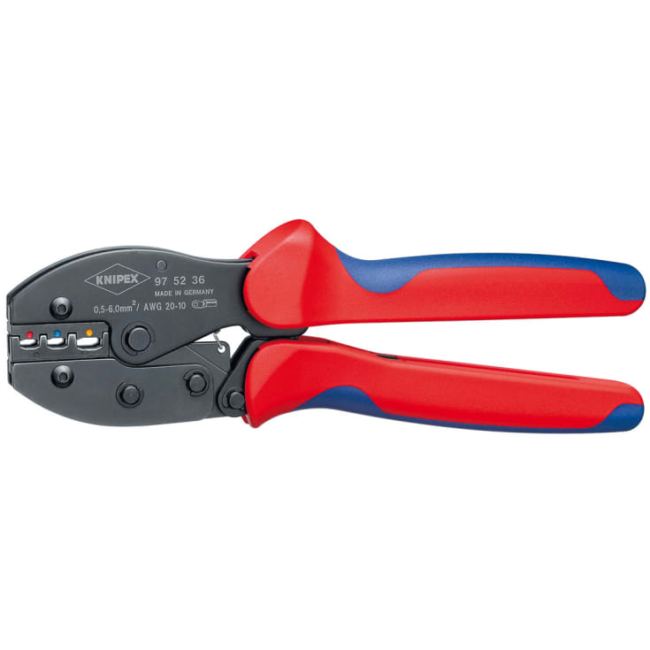 Knipex PreciForce crimptang til isolerede stikforbindere og kabelsko