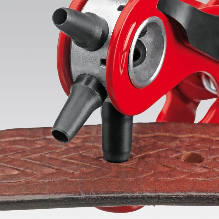KNIPEX revolver hulltang, rødt pulverlakkert