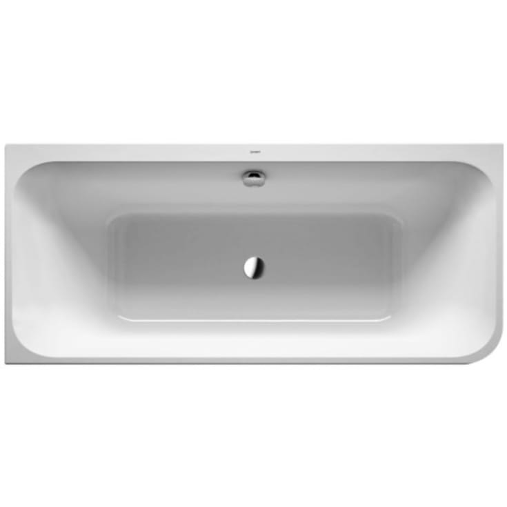 Duravit Happy D.2 badekar, 180x80 cm, venstre, hvid