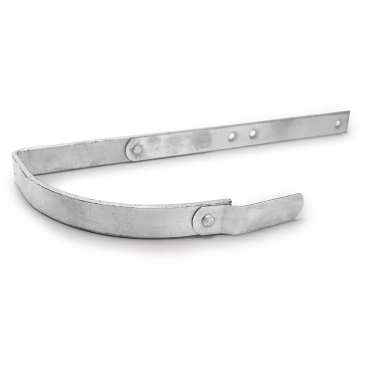 400 mm kort takrenne for 1/4 RZ/VM med sink