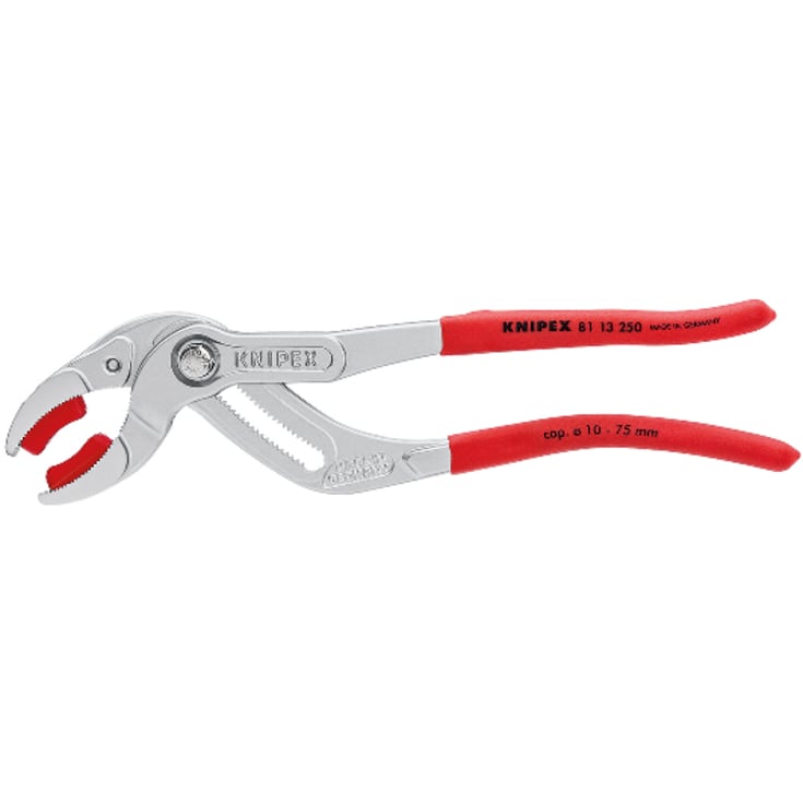 Knipex vannlås- og koblingstang, 250 mm, forkrommet