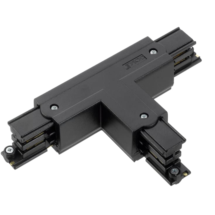 Global 3F T-stykke, sort, høyre