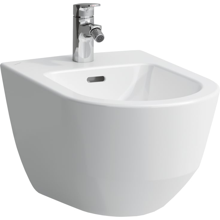 Laufen Pro bidet, vegghengt, rengjøringsvennlig, hvit