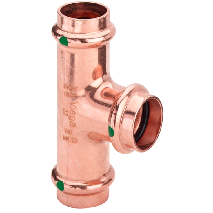 10 stk 22 x 12 x 22 mm Profipress T-stykke