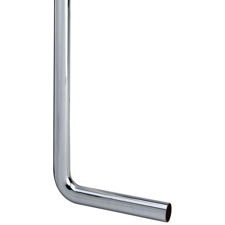 Afløbsrør, Ø32 mm, 220x580 mm, krom