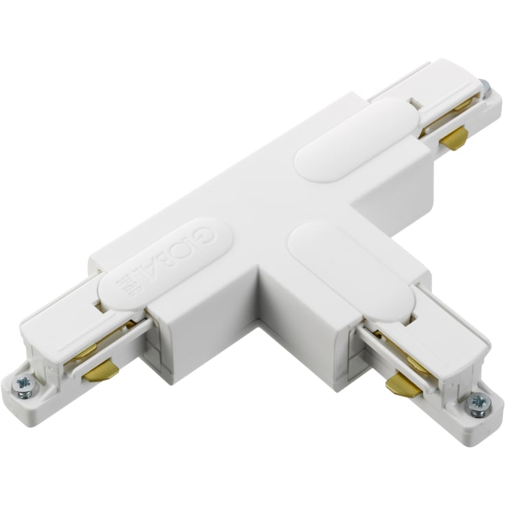 Global 1F T-stykke, hvit, høyre