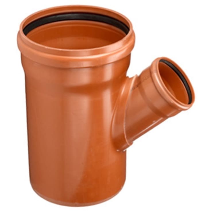 Markgrenrör PP 45° - 160x110 mm