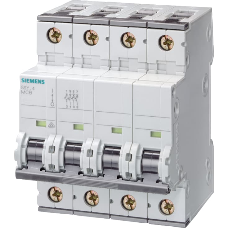 Effektbryter C 10A 3P+N 10kA