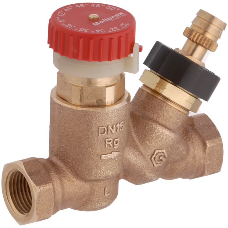 BROEN BALLOREX THERMO DN15 50-60°C INKL. TERMOMETER OG ISO.