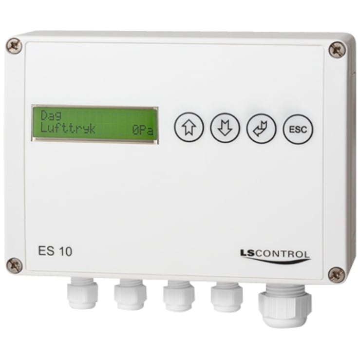 Tryckregulator ES10 med börvärdesrelä